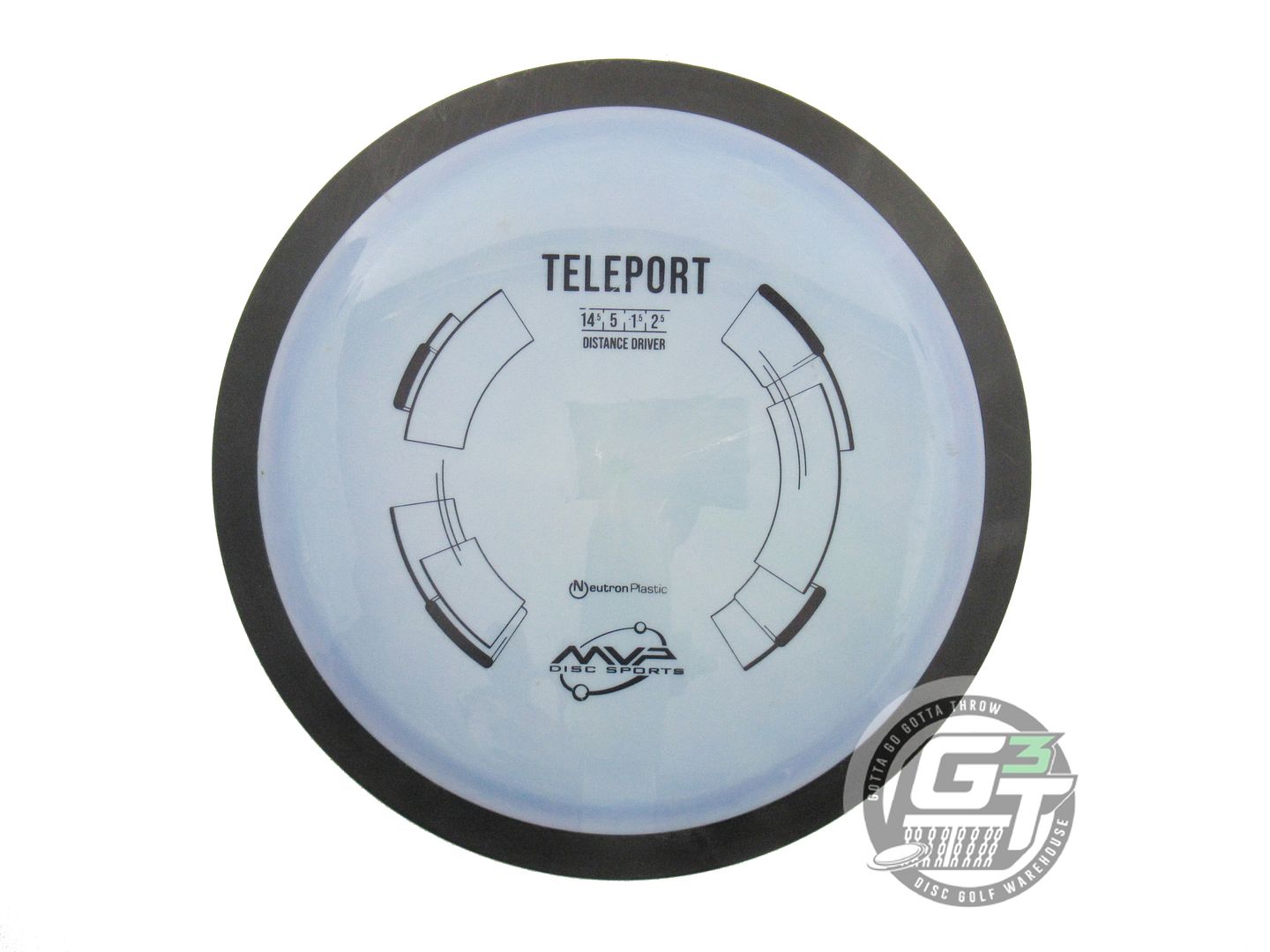 USED MVP Disc Sports Neutron Teleport 173g Periwinkle Distance Driver Golf Disc