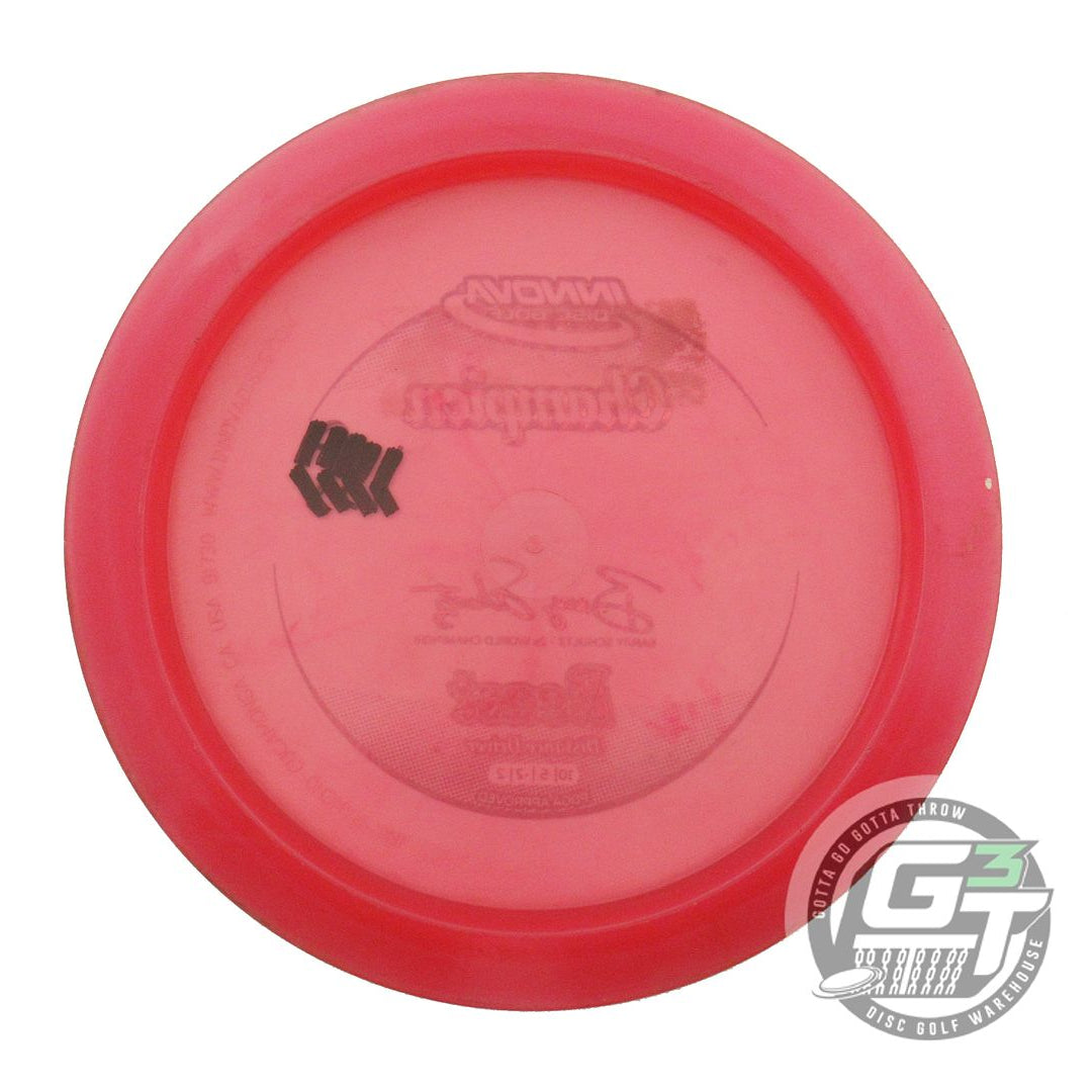 USED Innova Champion Beast 175g Red Prism Foil Distance Driver Golf Disc