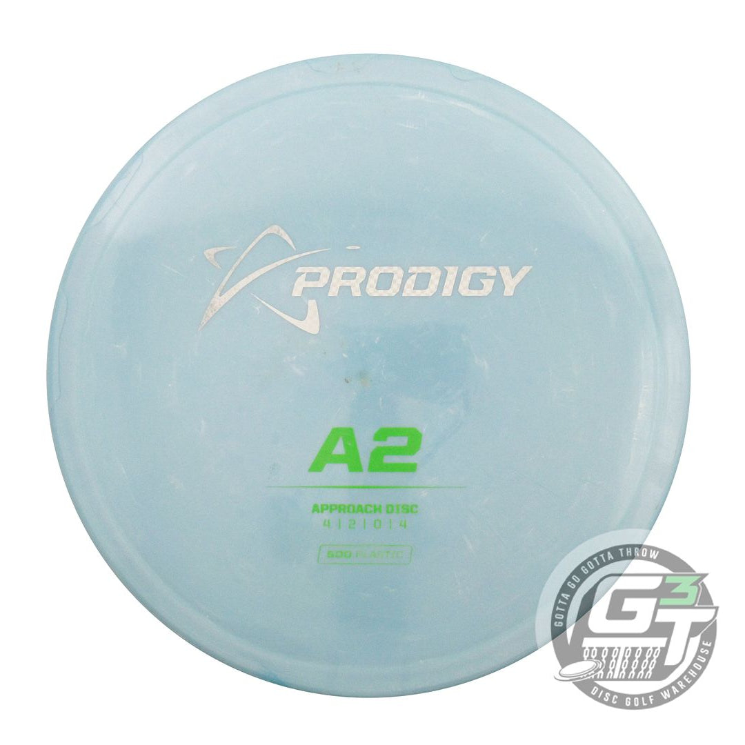 USED Prodigy Discs 500 A2 172g Sky Blue Weave & Green Stamp Midrange Golf Disc