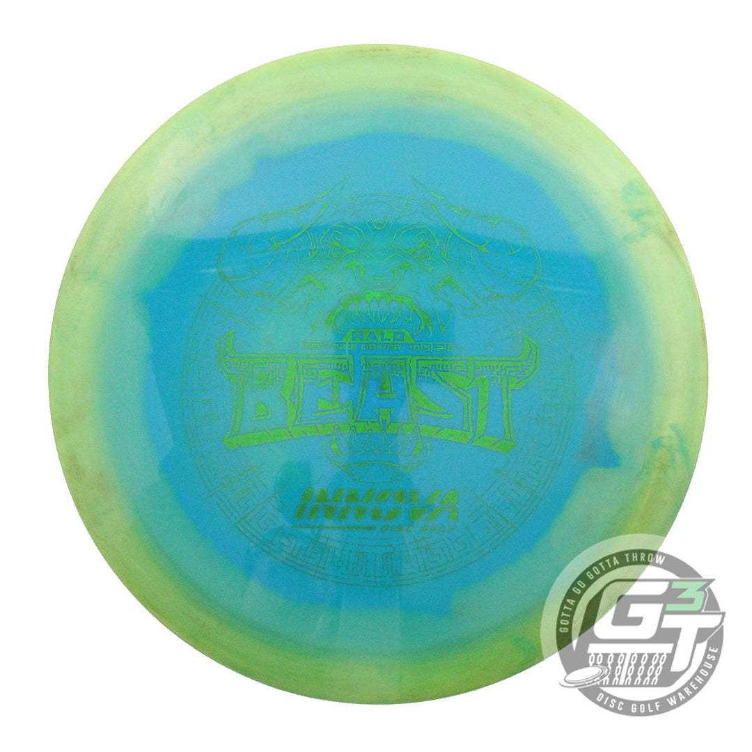 USED Innova Halo Star Beast 175g Lime-Teal Distance Driver Golf Disc
