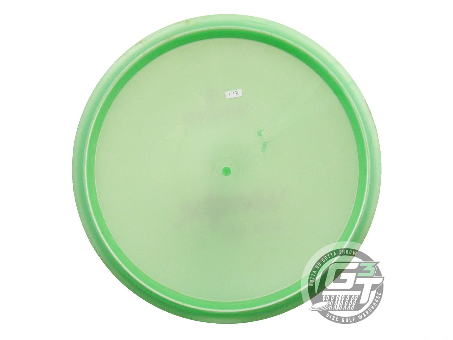 USED Viking Discs Armor Nordic Warrior 173g Lime Black Stamp Midrange Golf Disc