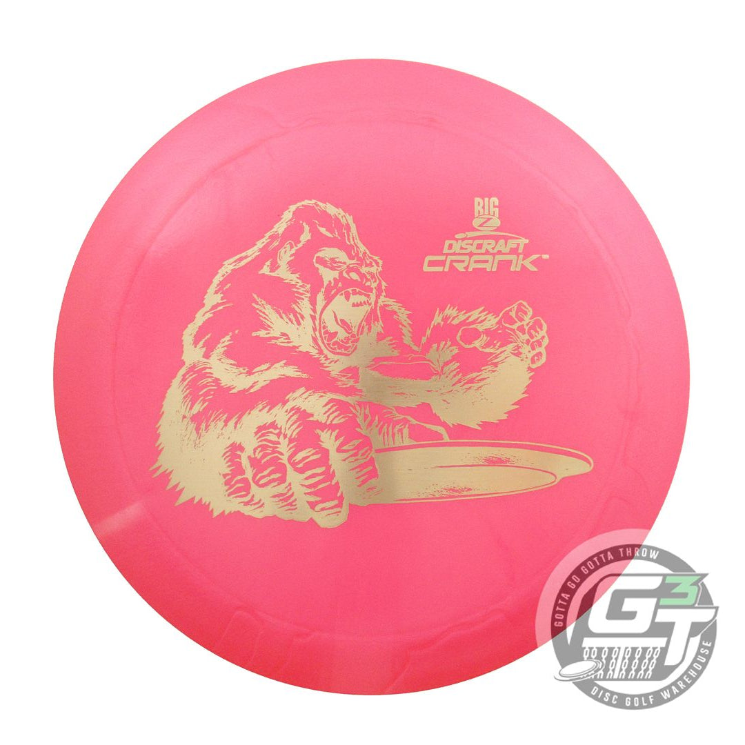 NOS Discraft Big Z Crank 177g Pink Gold Foil Distance Driver Golf Disc