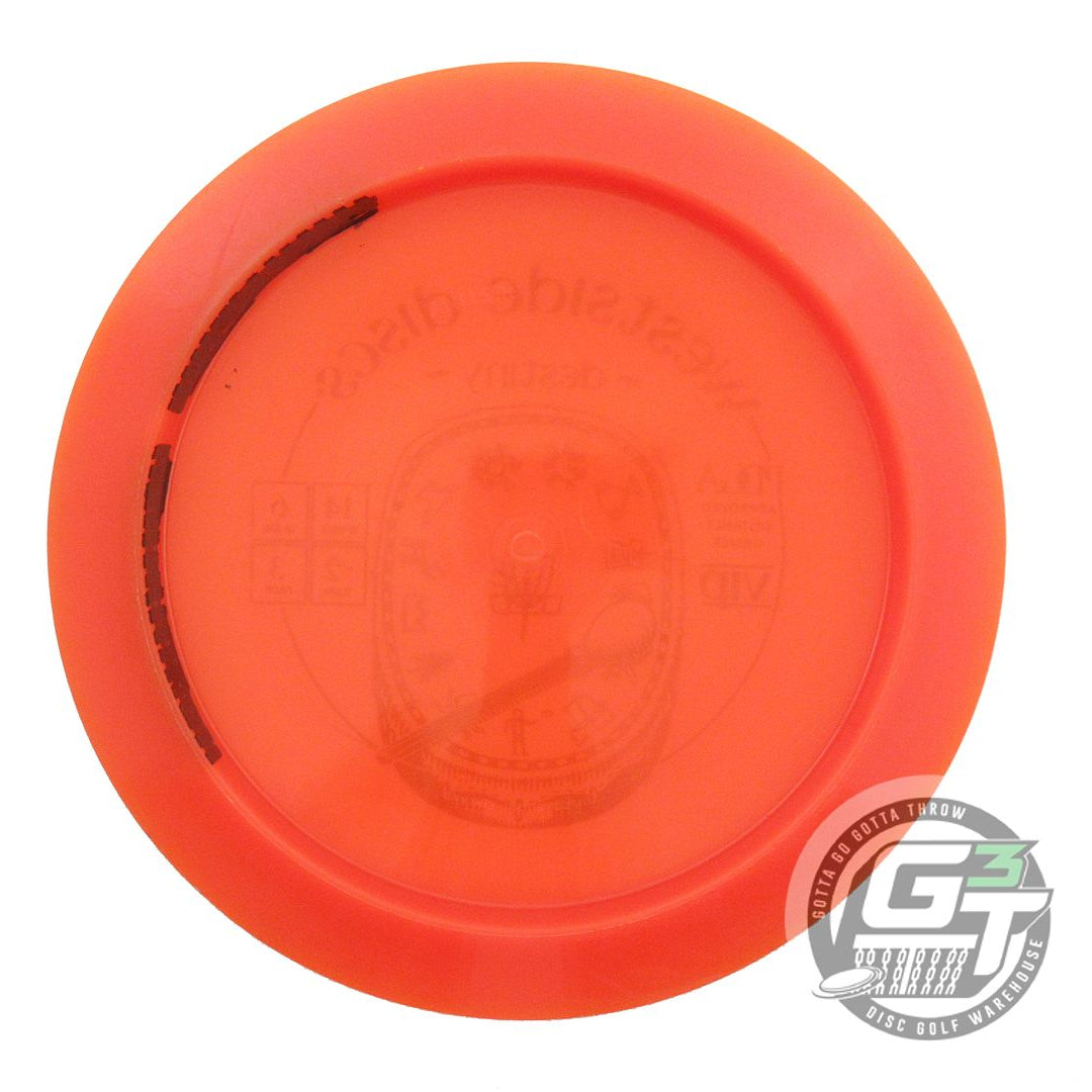 USED Westside Discs VIP Destiny 176g Orange Lime Foil Distance Driver Golf Disc