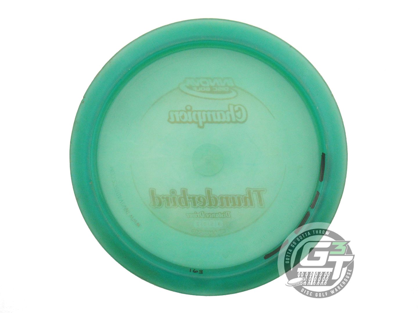 USED Innova Champion Thunderbird 163g Green Silver Stamp Distance Driver Disc