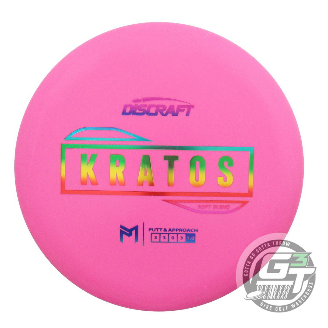Discraft Paul McBeth Signature Putter Line Soft Kratos Putter Golf Disc (Individually Listed)