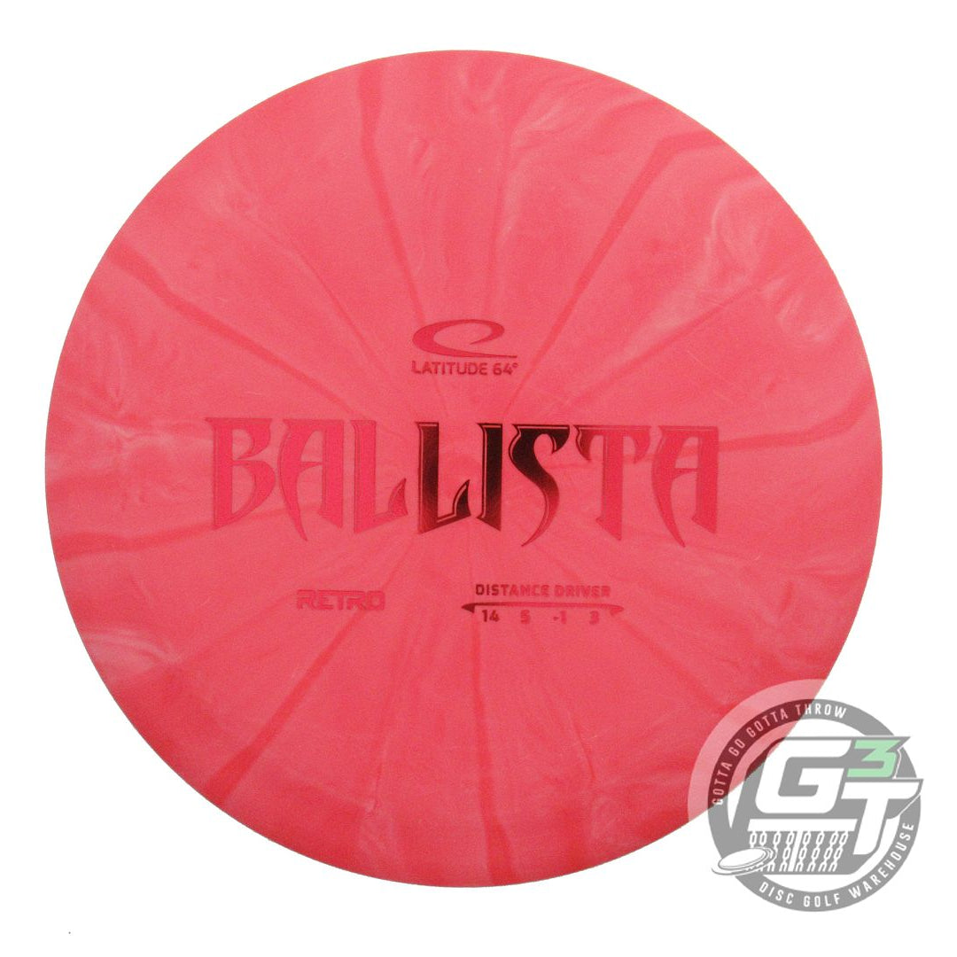 Latitude 64 Retro Burst Ballista Distance Driver Golf Disc (Individually Listed)