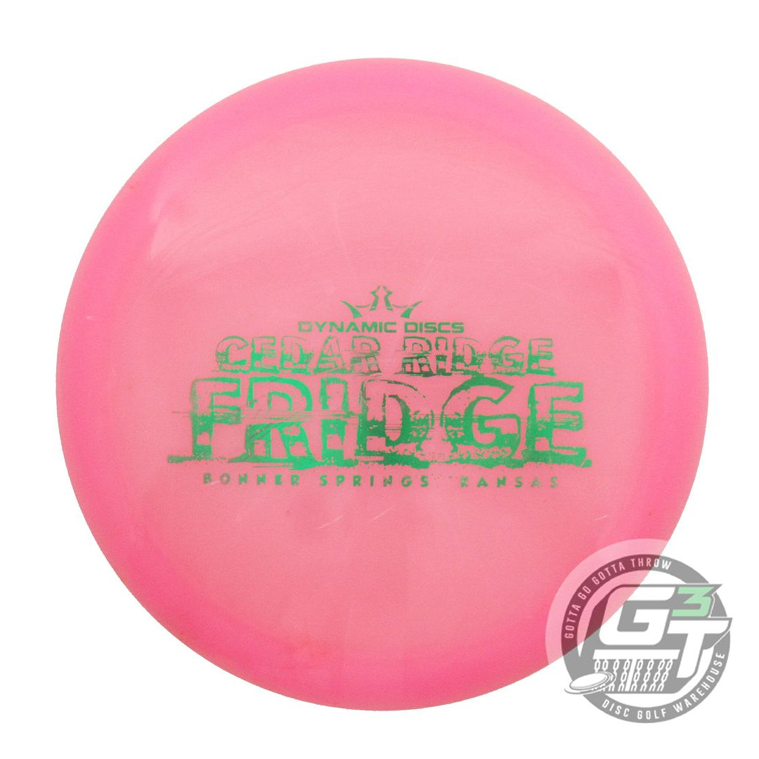 USED Dynamic Discs Lucid Getaway 173g Pink Green Foil Distance Driver Golf Disc