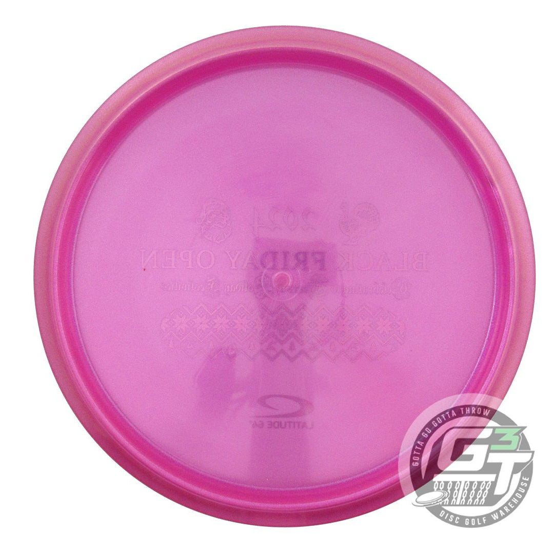NOS Dynamic Discs Lucid Ice Glimmer Verdict 171g Magenta Midrange Golf Disc