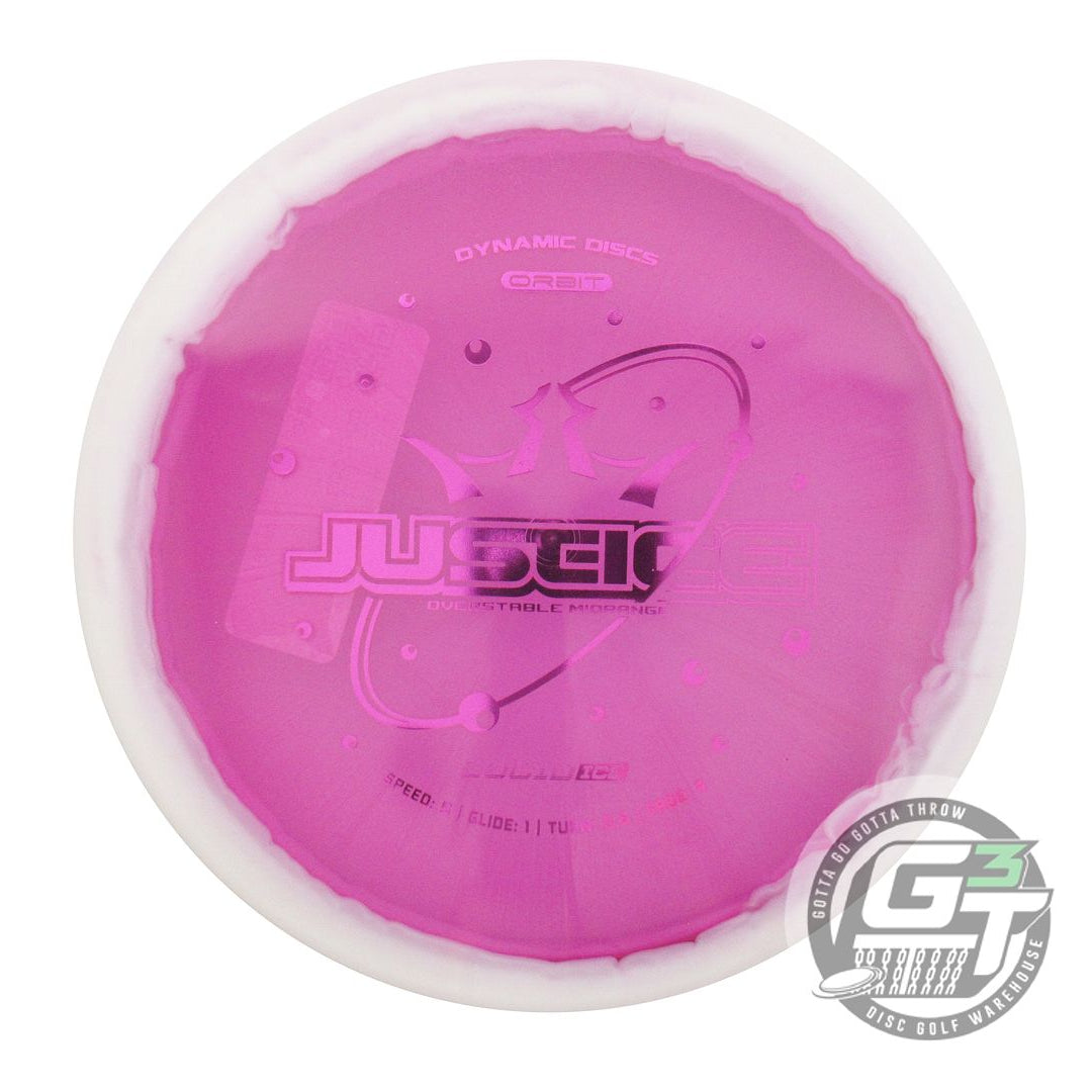 Dynamic Discs Lucid Ice Orbit Justice Midrange Golf Disc (Individually Listed)