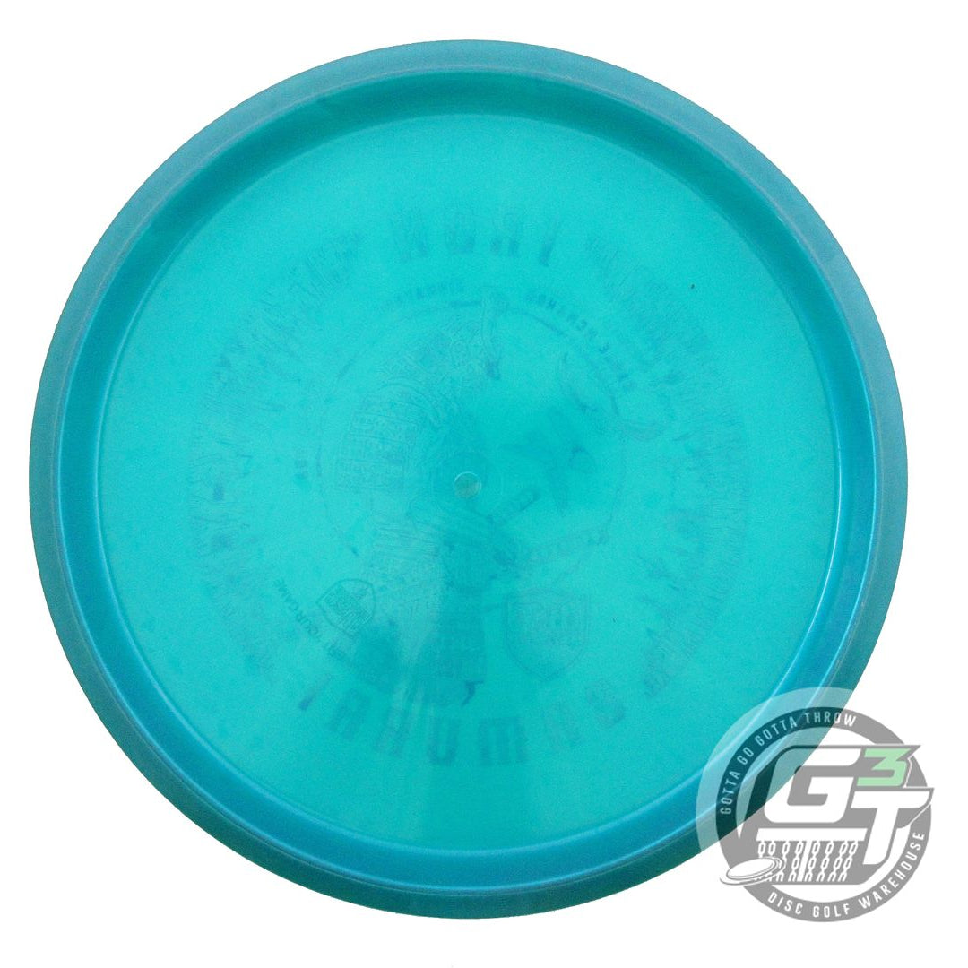 USED DiscMania IRON SAMURAI 4 Chroma MD3 177g Teal Blue Foil Midrange Golf Disc