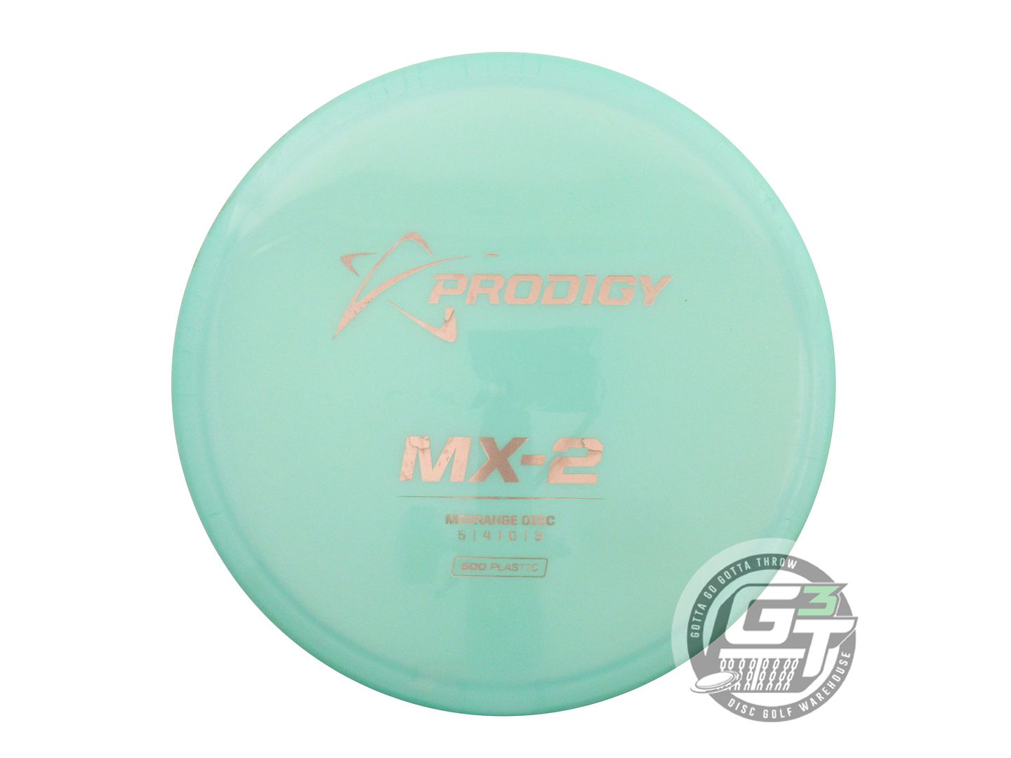 USED Prodigy Discs 500 MX2 175g Seafoam Silver Foil Midrange Golf Disc