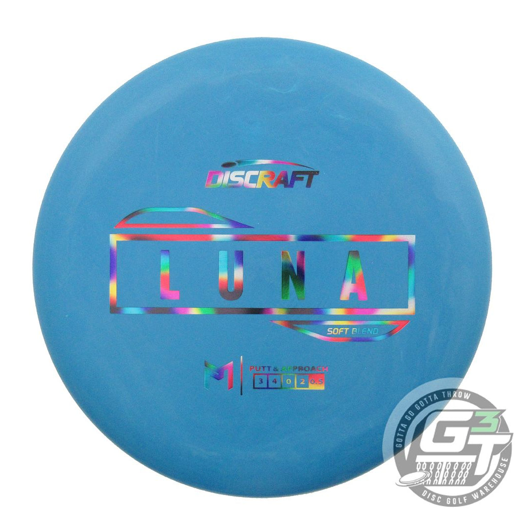 Discraft Paul McBeth Signature Putter Line Soft Luna Putter Golf Disc (Individually Listed)