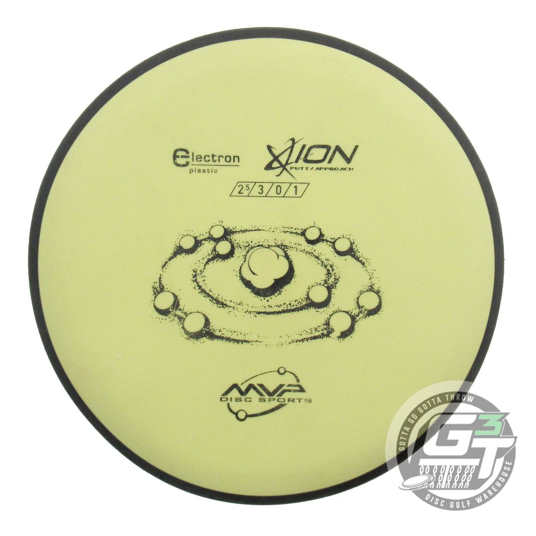 USED MVP Disc Sports Electron Ion 170g Yellow Putter Golf Disc