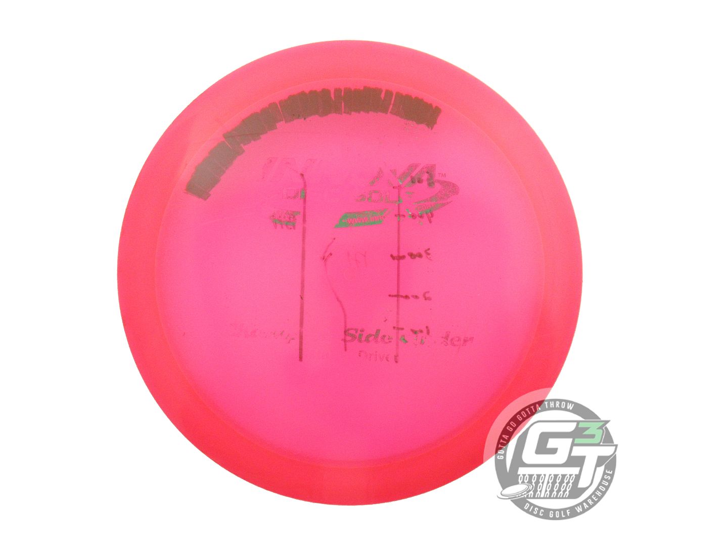 USED Innova Champion Sidewinder 171g Hot Pink Green Foil Distance Driver Disc