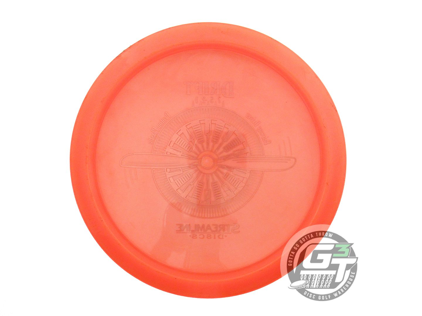 USED Streamline Discs Proton Drift 163g Orange Distance Driver Golf Disc