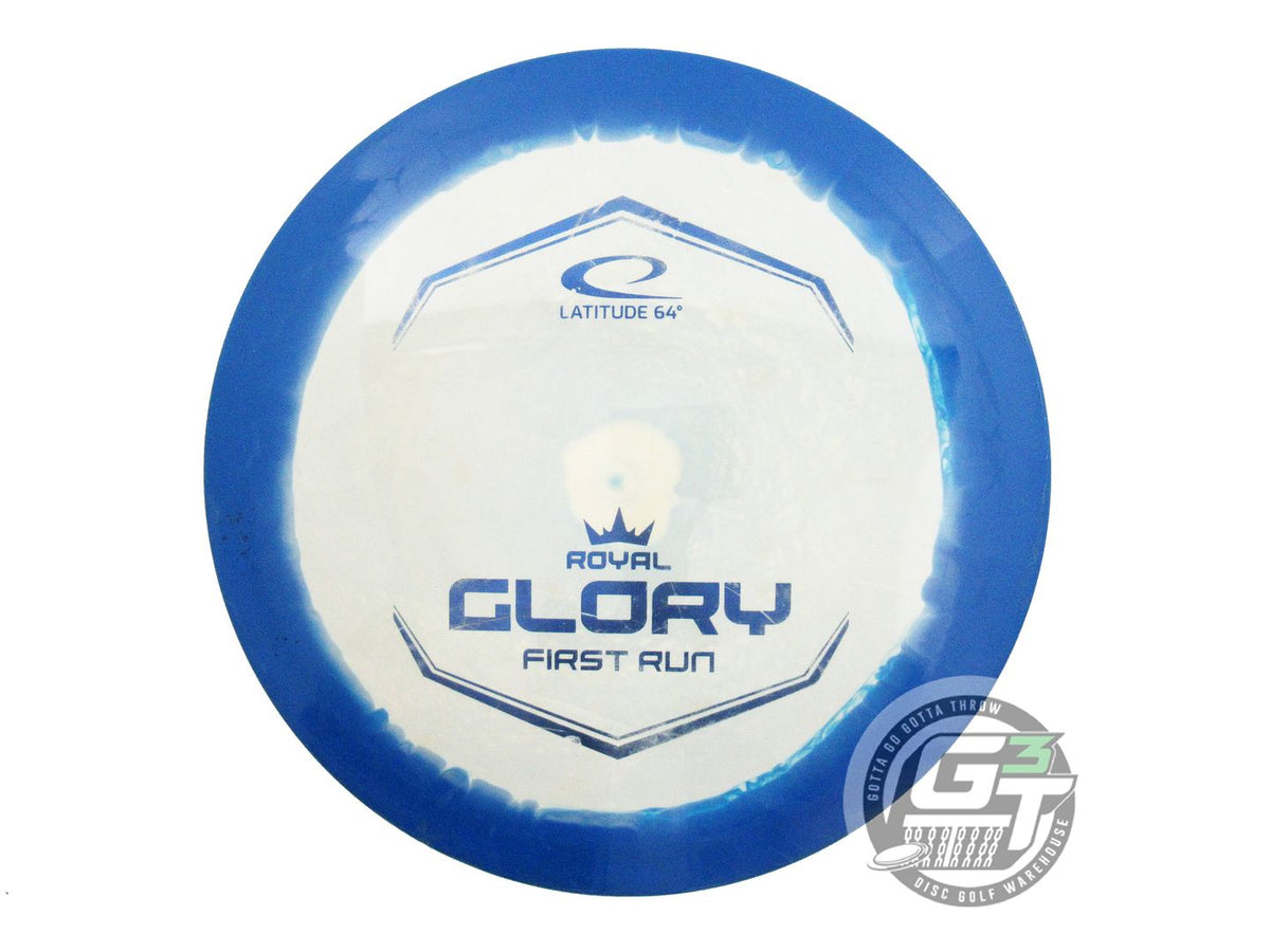 USED Latitude 64 FIRST RUN Royal Grand Glory 176g Blue-White Driver Golf Disc