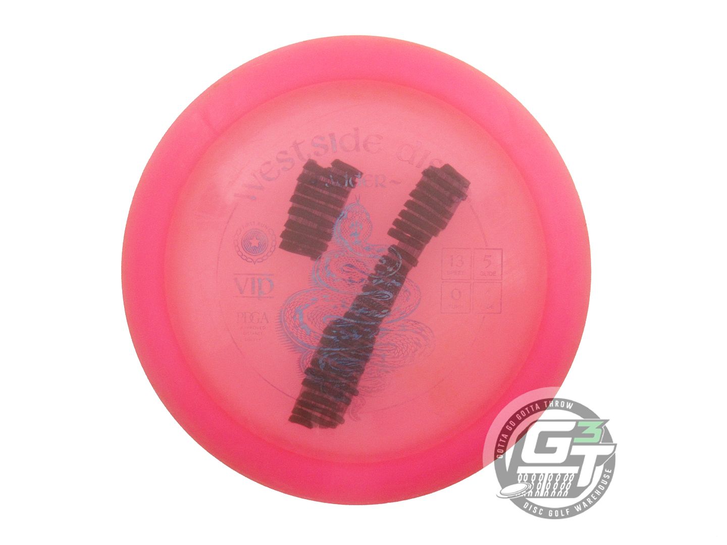 USED Westside Discs VIP Adder 172g Pink Lilac Foil Distance Driver Golf Disc