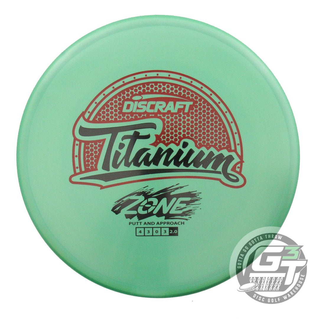 Discraft Titanium Zone Putter Golf Disc (Individually Listed)