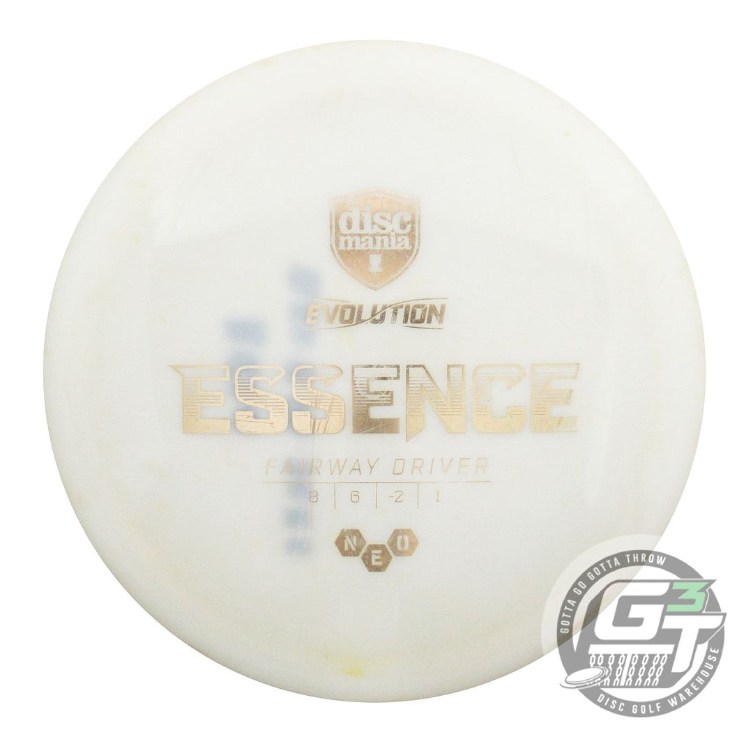 USED DiscMania Neo Essence 171g White Gold Foil Driver Golf Disc