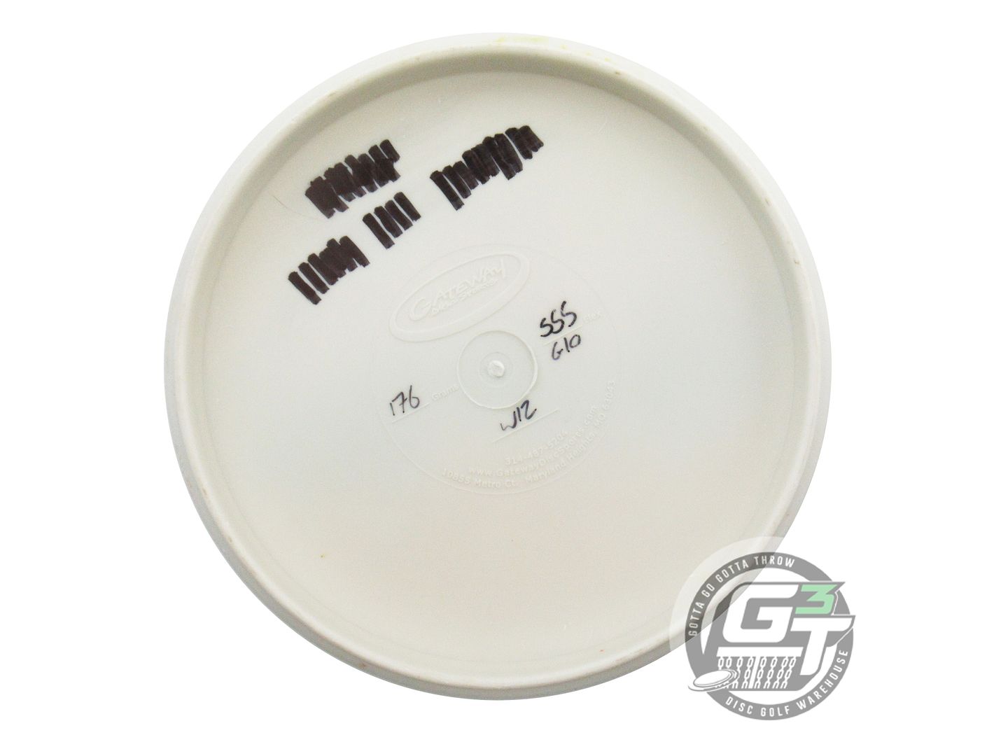 USED Gateway SSS Glow Wizard 176g Blue Foil Putter Golf Disc