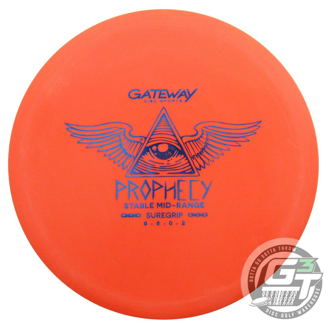 Gateway Sure Grip Prophecy Midrange Golf Disc (Individually Listed)