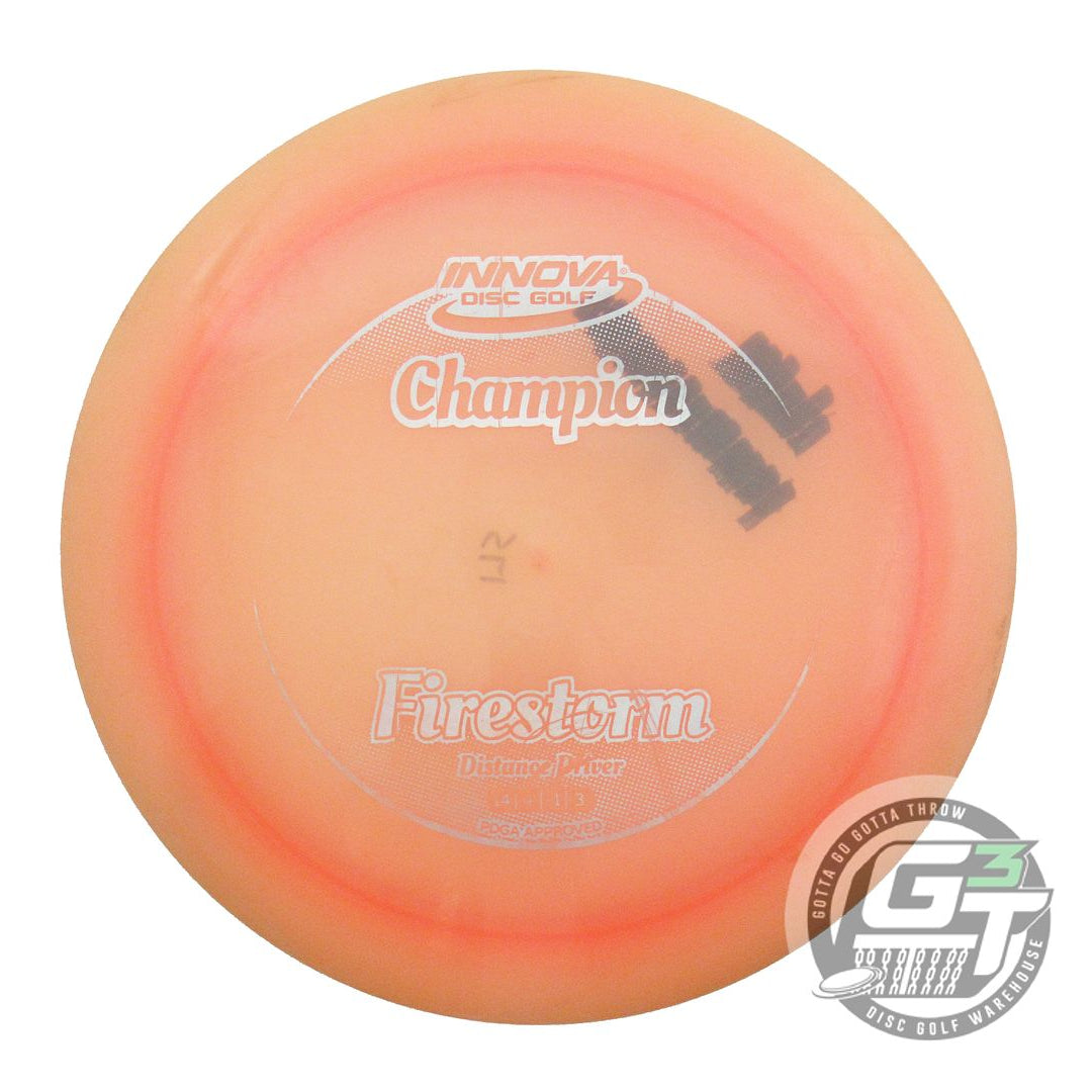 USED Innova Champion Firestorm 175g Peach Silver Holo Foil Distance Driver Disc