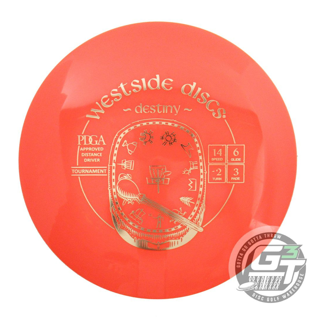 Westside Tournament Destiny Distance Driver Golf Disc (Individually Listed)