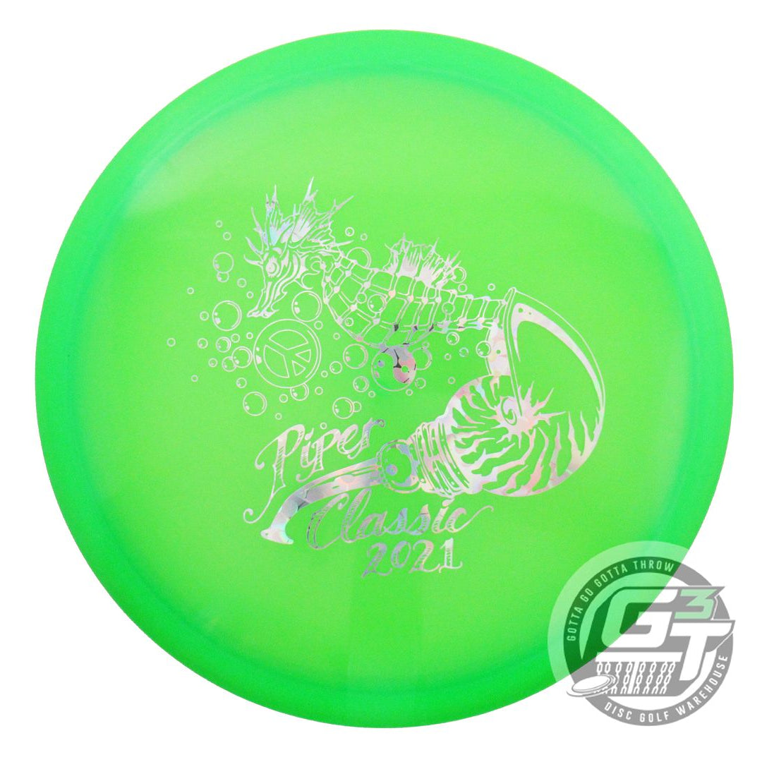 NOS Discraft Z Buzzz 177g Lime Silver Holo Flower Foil Midrange Golf Disc