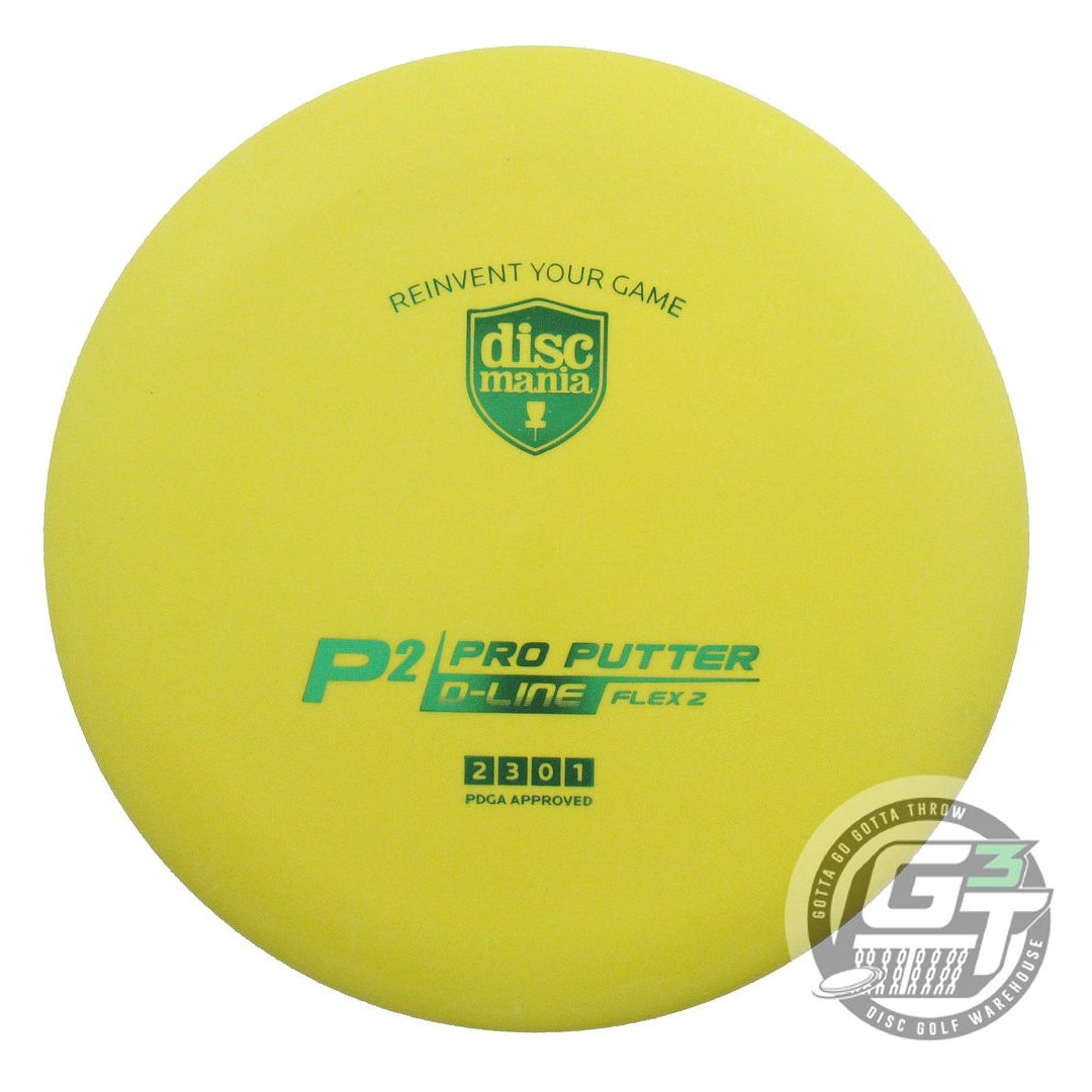 Discmania Originals D-Line Flex 2 P2 Pro Putter Golf Disc (Individually Listed)