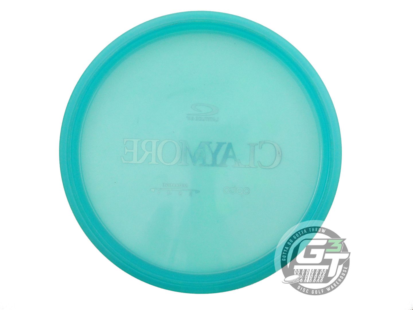 USED Latitude 64 Opto Claymore 177g Teal Purple Foil Midrange Golf Disc