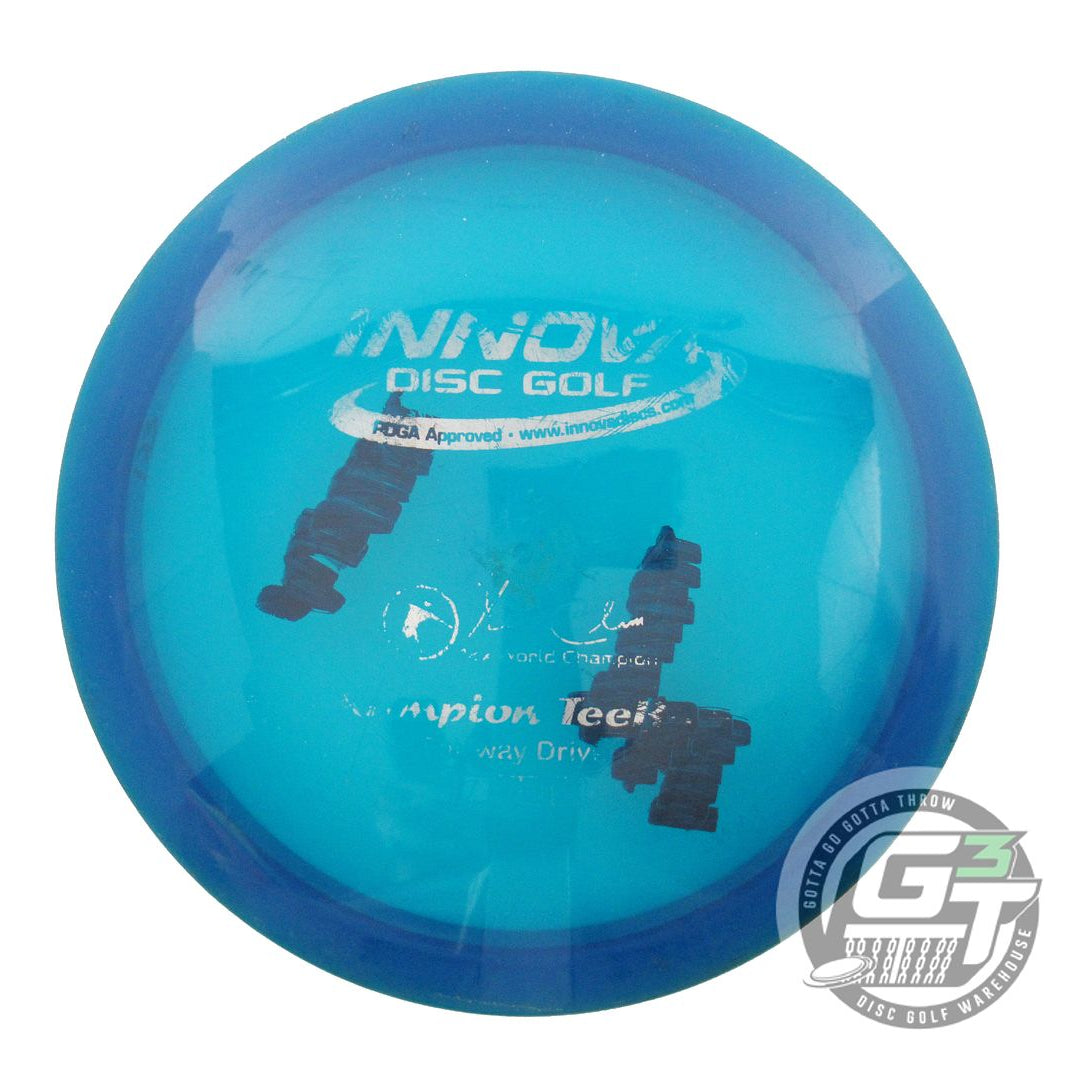 USED Innova Champion Teebird 173g Blue Silver Foil Fairway Driver Golf Disc
