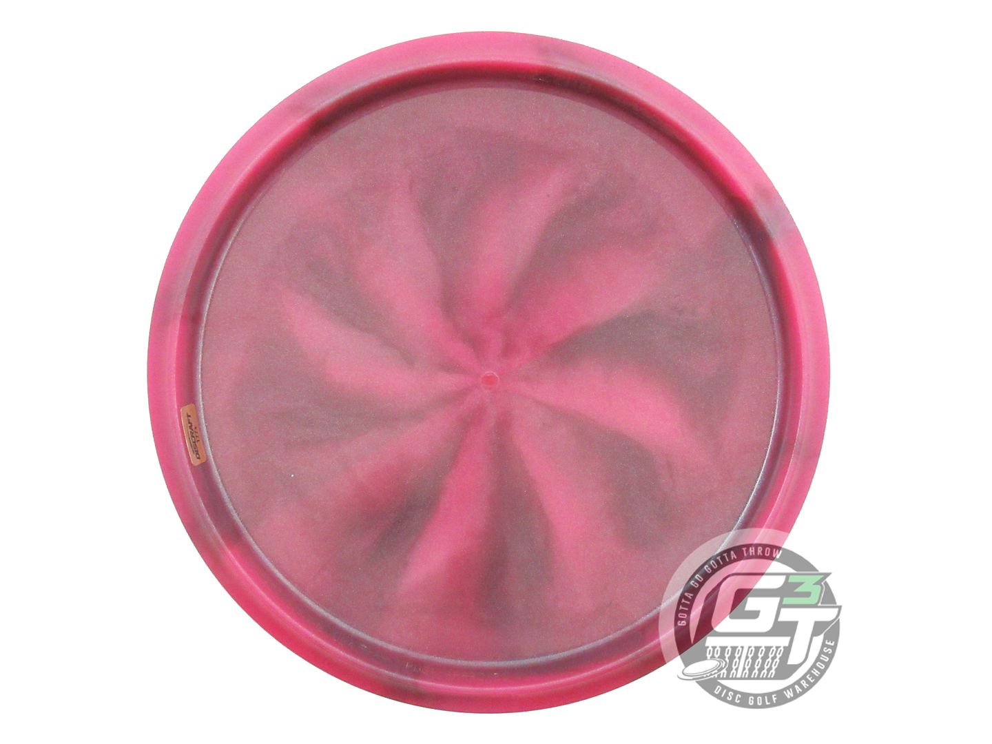 NOS Discraft Sparkle Swirly Z Buzzz 179g Pink-Gray Midrange Golf Disc