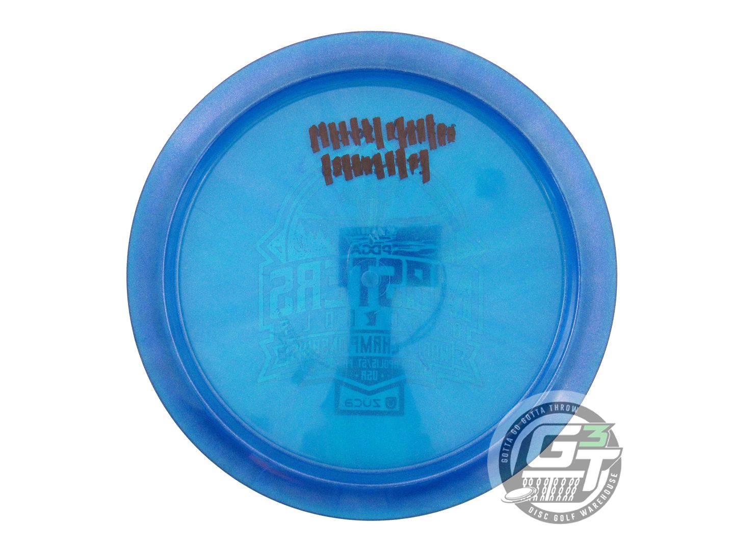 USED Dynamic Discs Lucid Ice Glimmer Escape 174g Blue Fairway Driver Golf Disc
