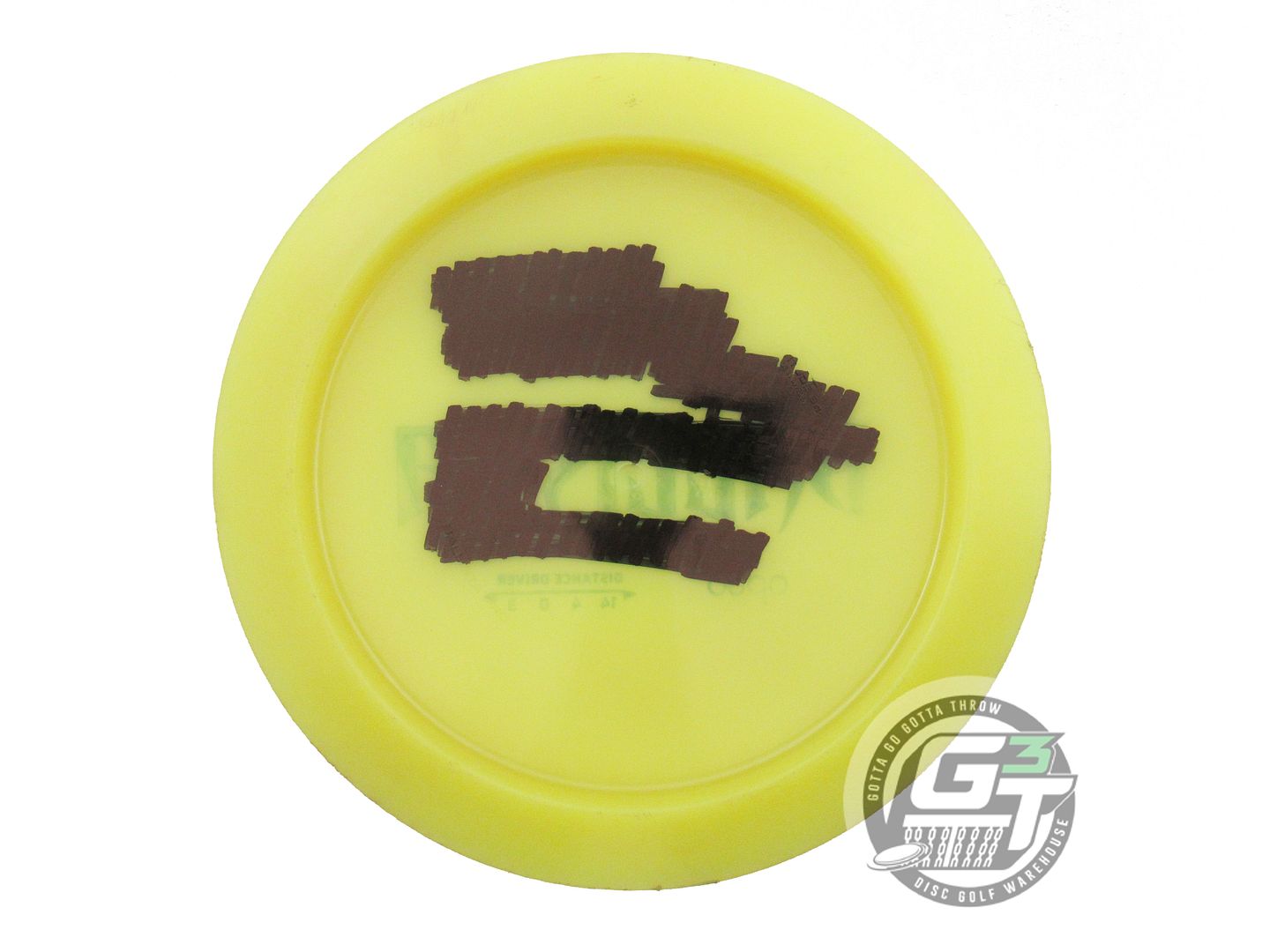 USED Latitude 64 Opto Ballista Pro 173g Yellow Teal Foil Distance Driver Disc