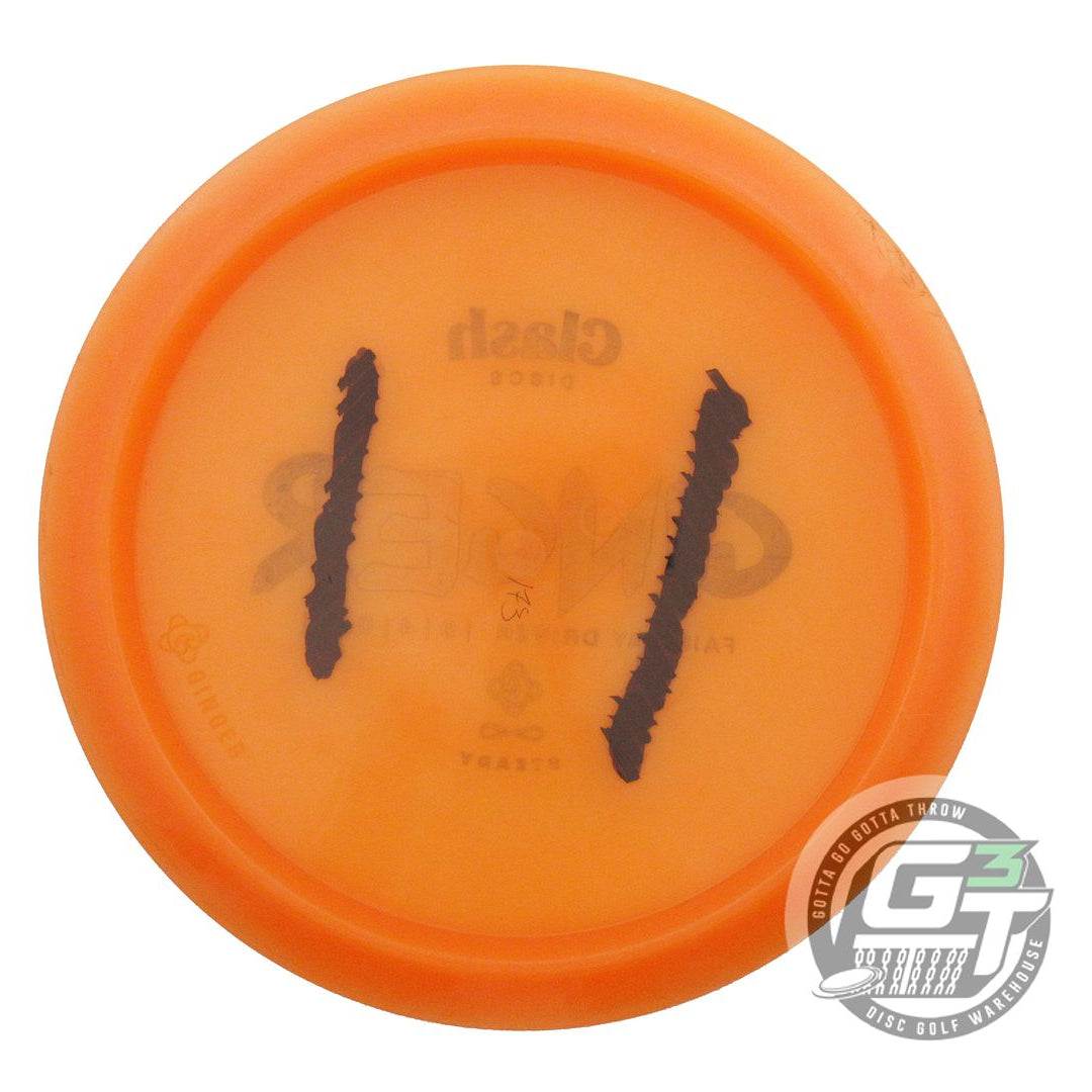 USED Clash Discs Steady Ginger 173g Orange Black Stamp Fairway Driver Golf Disc