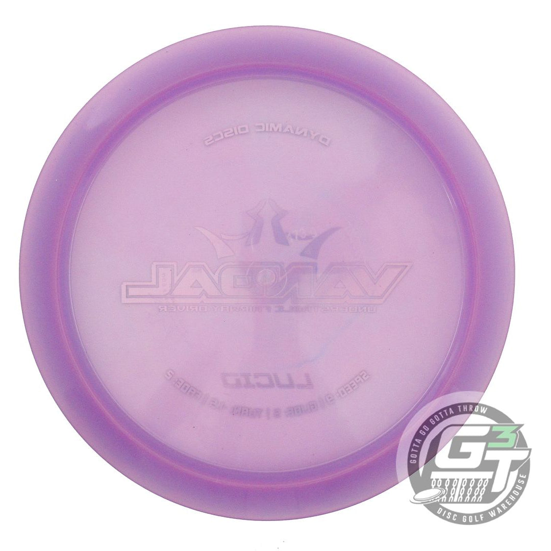 NOS Dynamic Discs Lucid Vandal 173g Purple Green Foil Distance Driver Golf Disc