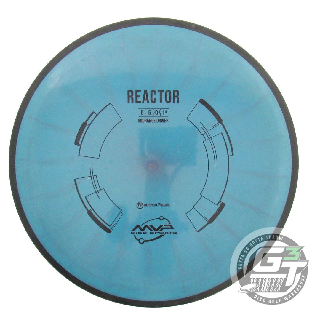 USED MVP Disc Sports Neutron Reactor 177g Dark Teal Midrange Golf Disc
