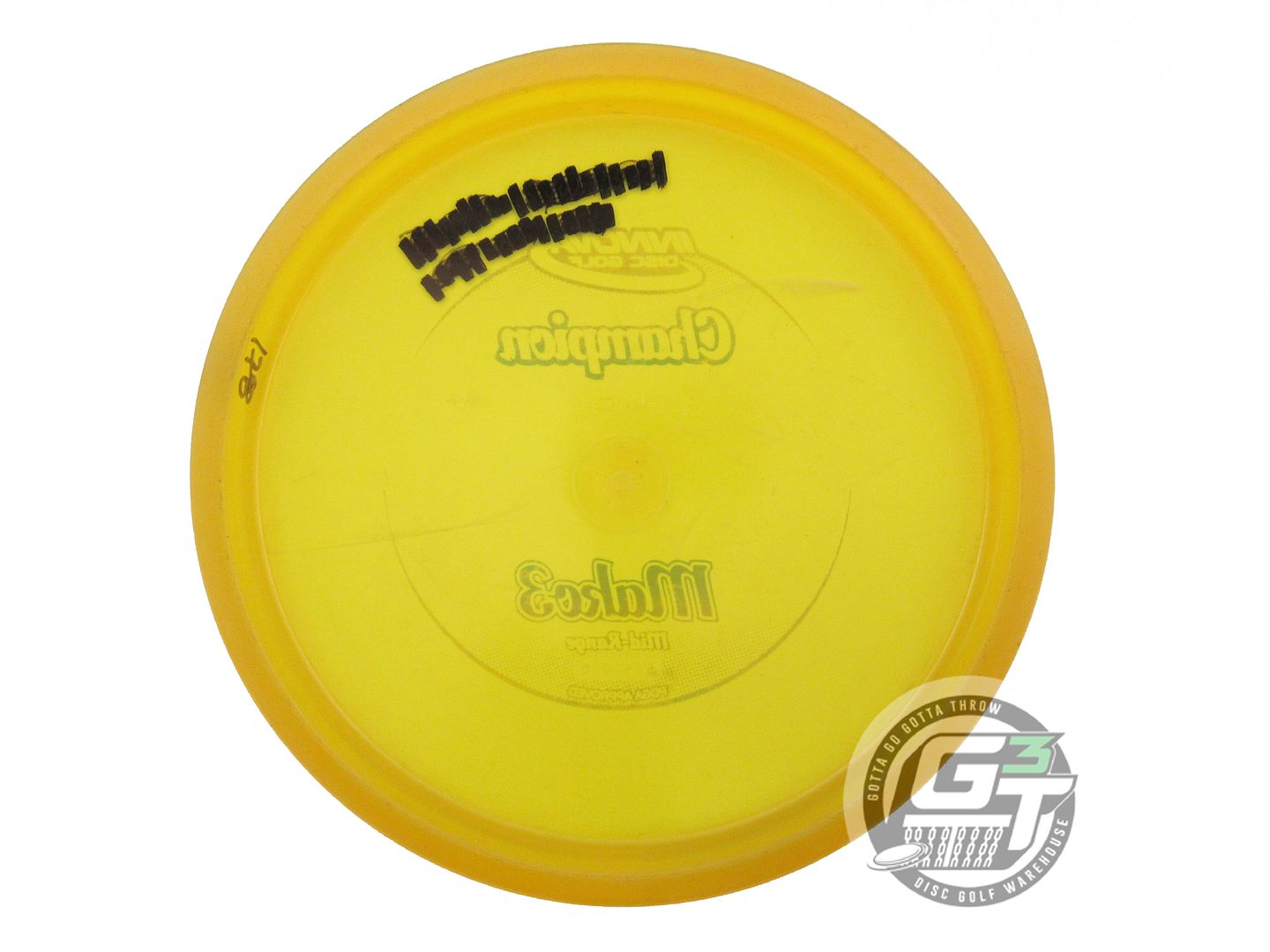 USED Innova Champion Mako3 178g Marigold Frosr Foil Midrange Golf Disc