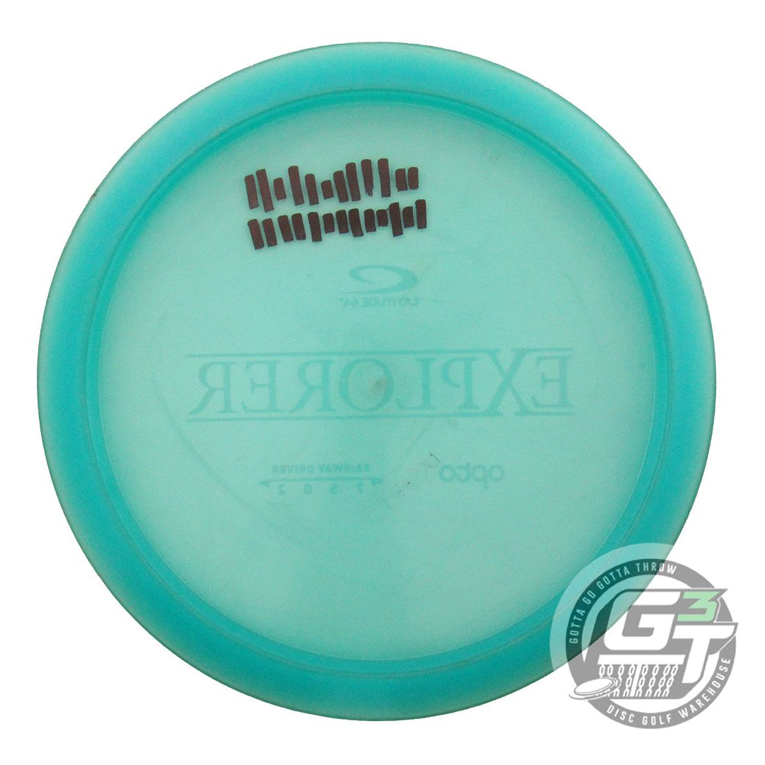 USED Latitude 64 Opto Explorer 171g Teal White Stamp Distance Driver Golf Disc