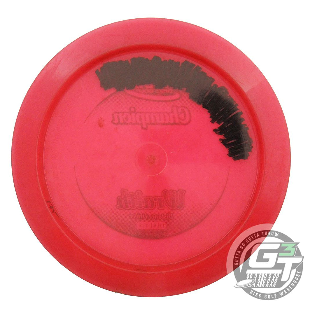 USED Innova Champion Wraith 175g Red Green Foil Distance Driver Golf Disc