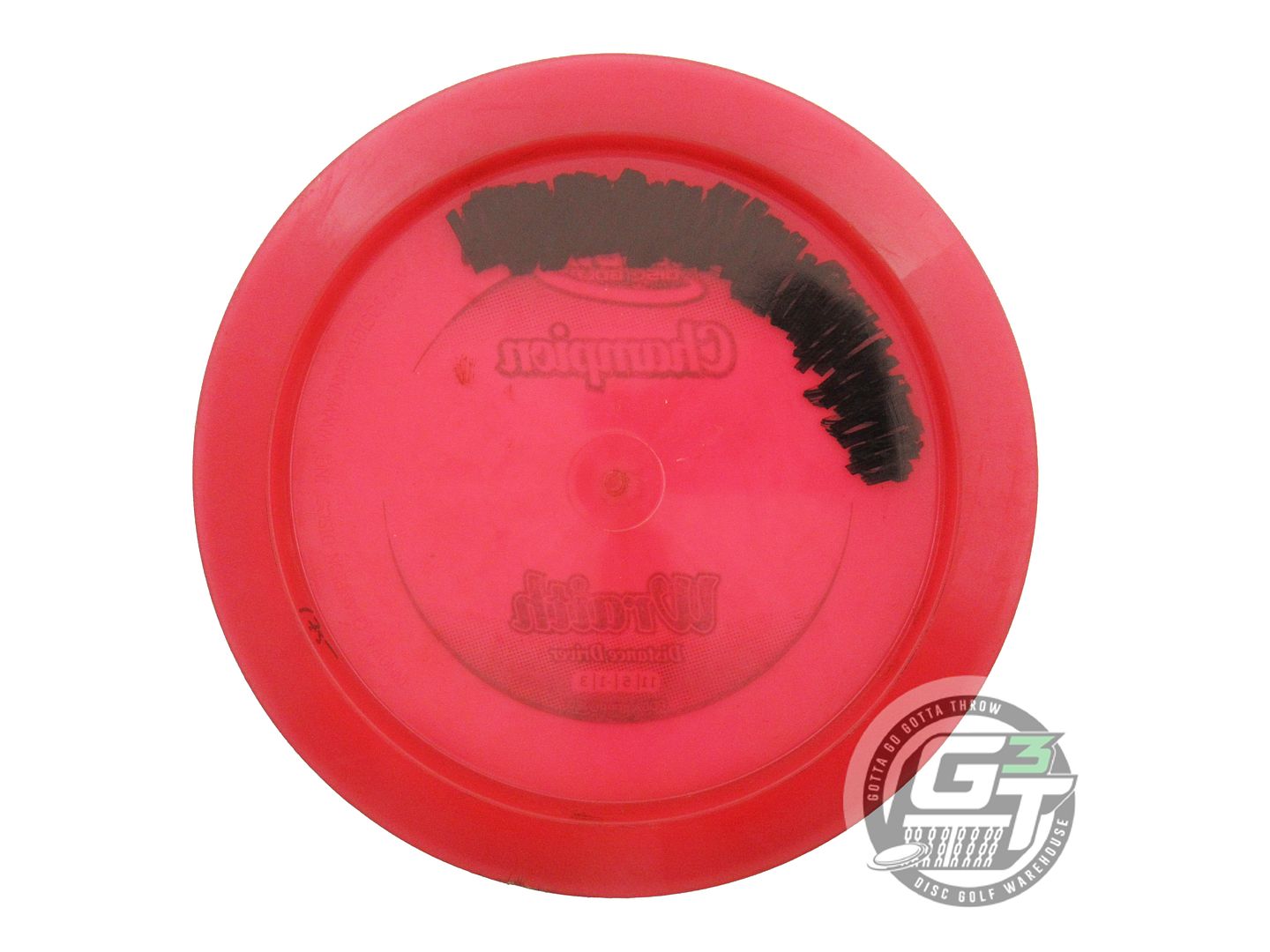 USED Innova Champion Wraith 175g Red Green Foil Distance Driver Golf Disc