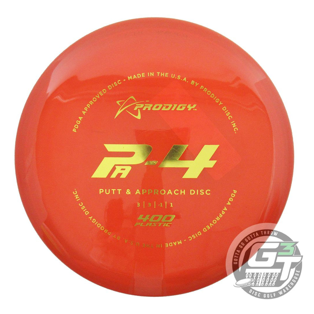 Prodigy 400 Series PA4 Putter Golf Disc (Individually Listed)