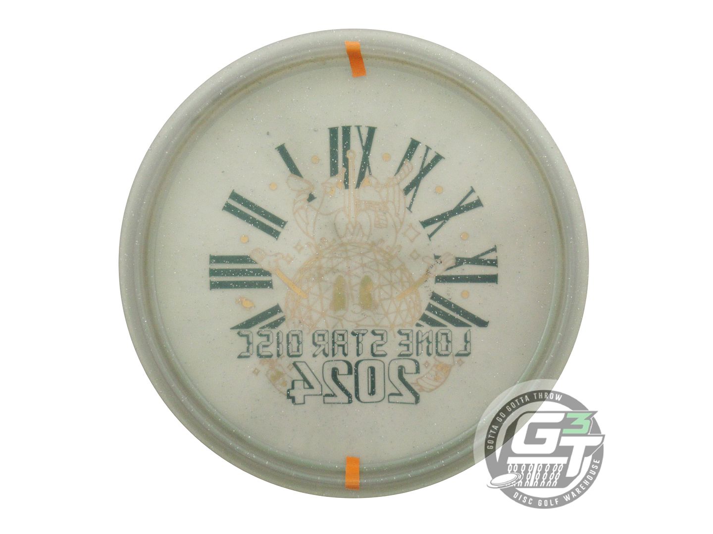 NOS Lone Star Founder's Texas Ranger 176g Gray Midrange Golf Disc