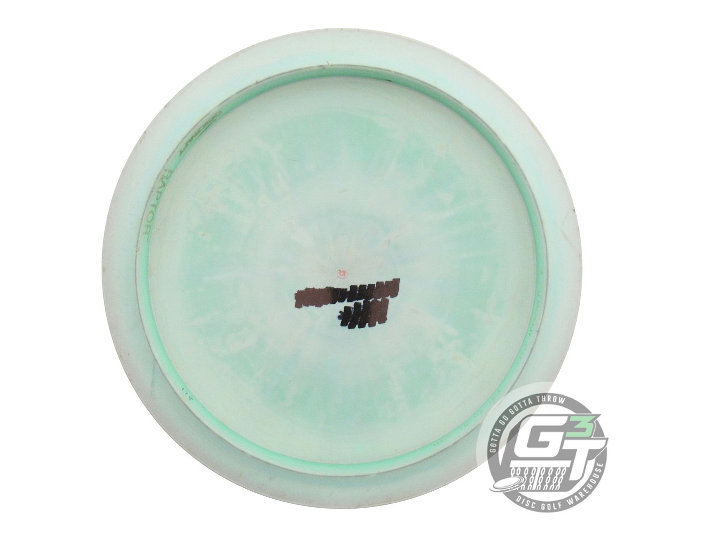 USED Discraft ESP Raptor 175g Lt. Green-Pink Wiped Stamp Distance Driver Disc