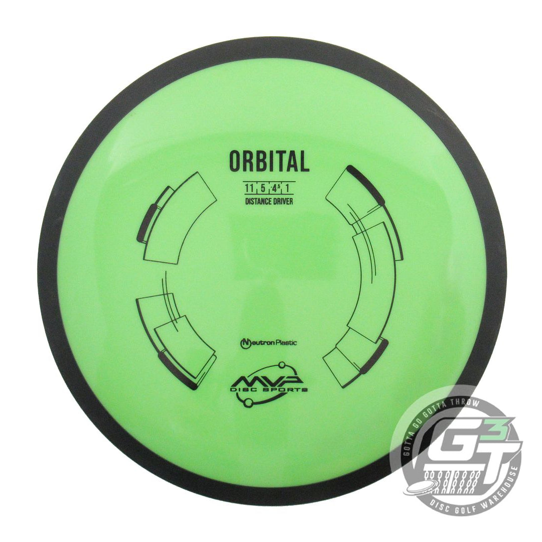 USED MVP Disc Sports Neutron Orbital 162g Lime Distance Driver Golf Disc