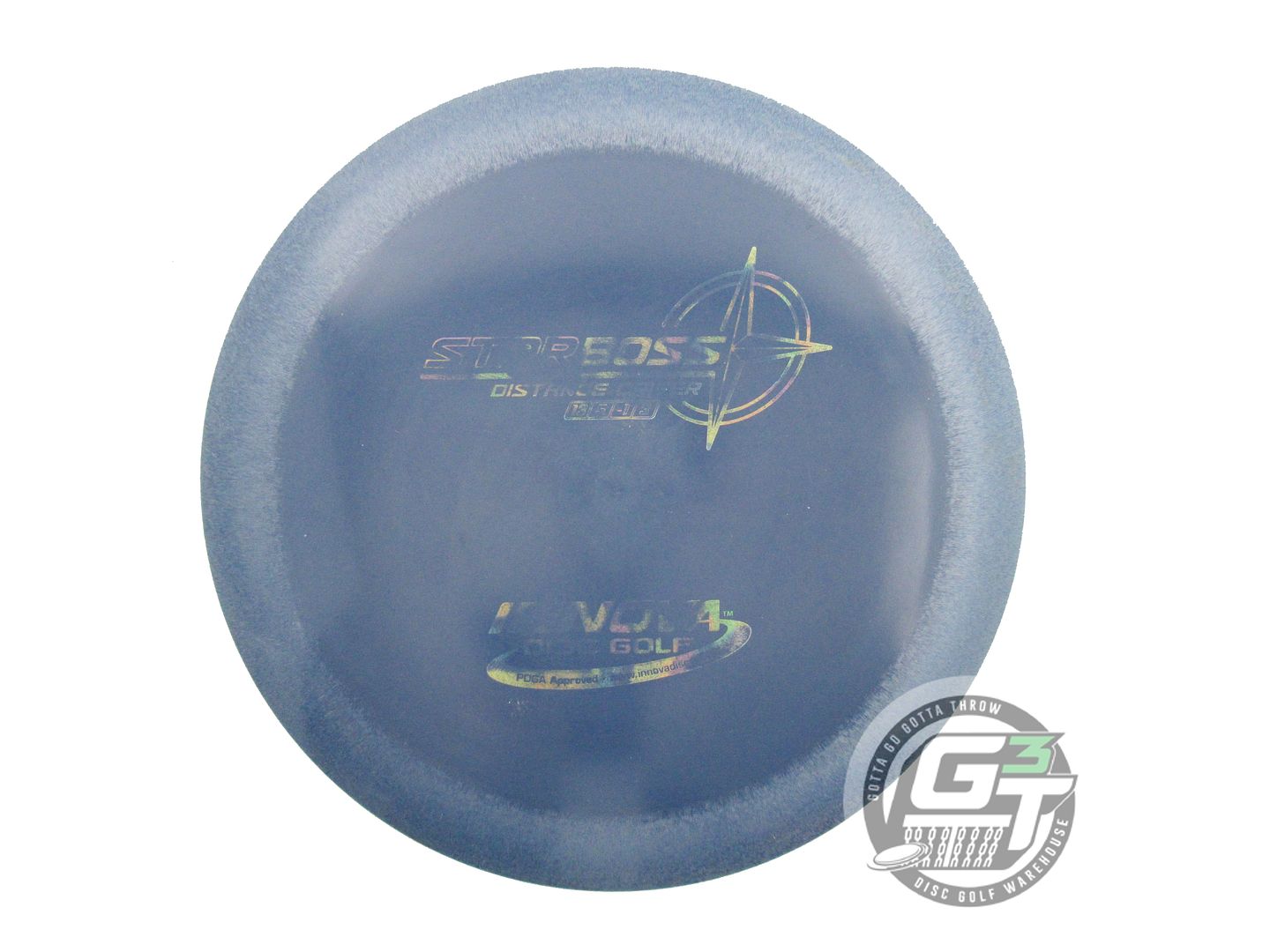 USED Innova Star Boss 171g Dark Blue Wiped Stamp Distance Driver Golf Disc