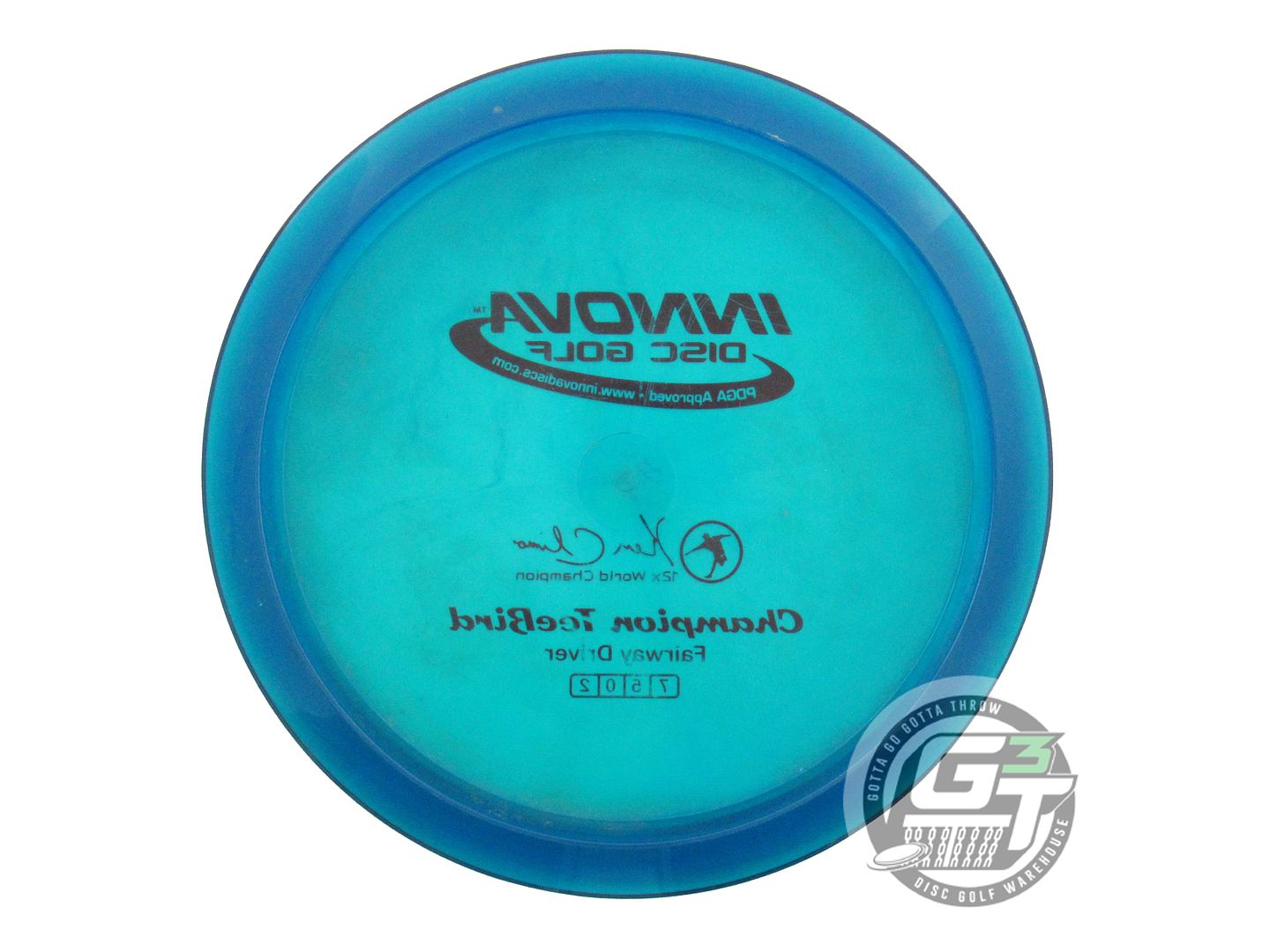 USED Innova Champion Teebird 175g Blue Maroon Stamp Fairway Driver Golf Disc