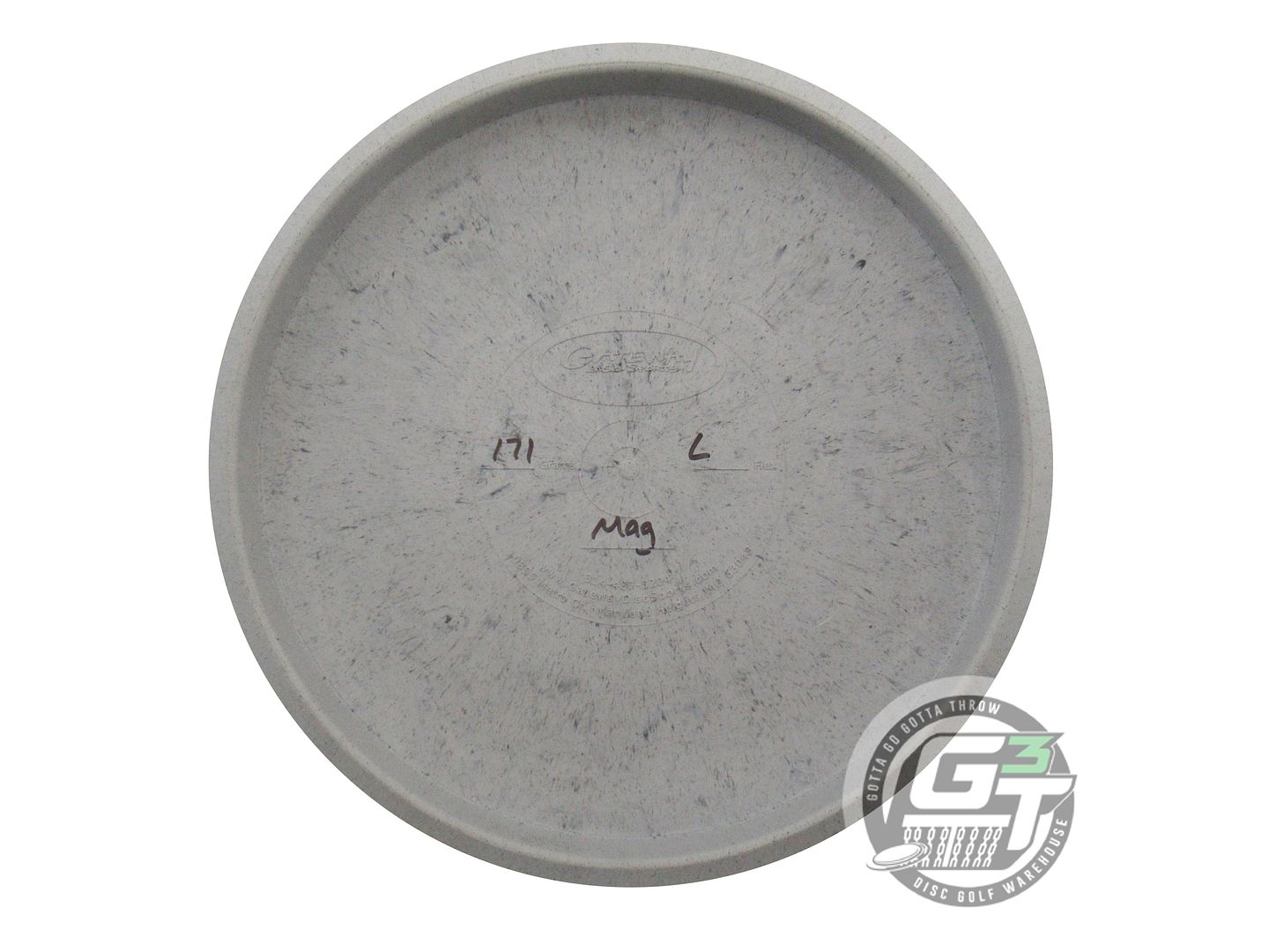 NOS Gateway Lunar Magic 171g Gray Purple Foil Putter Golf Disc