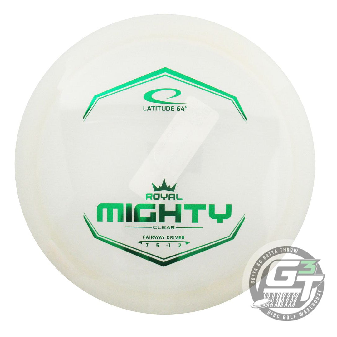 Latitude 64 Royal Clear Mighty Fairway Driver Golf Disc (Individually Listed)