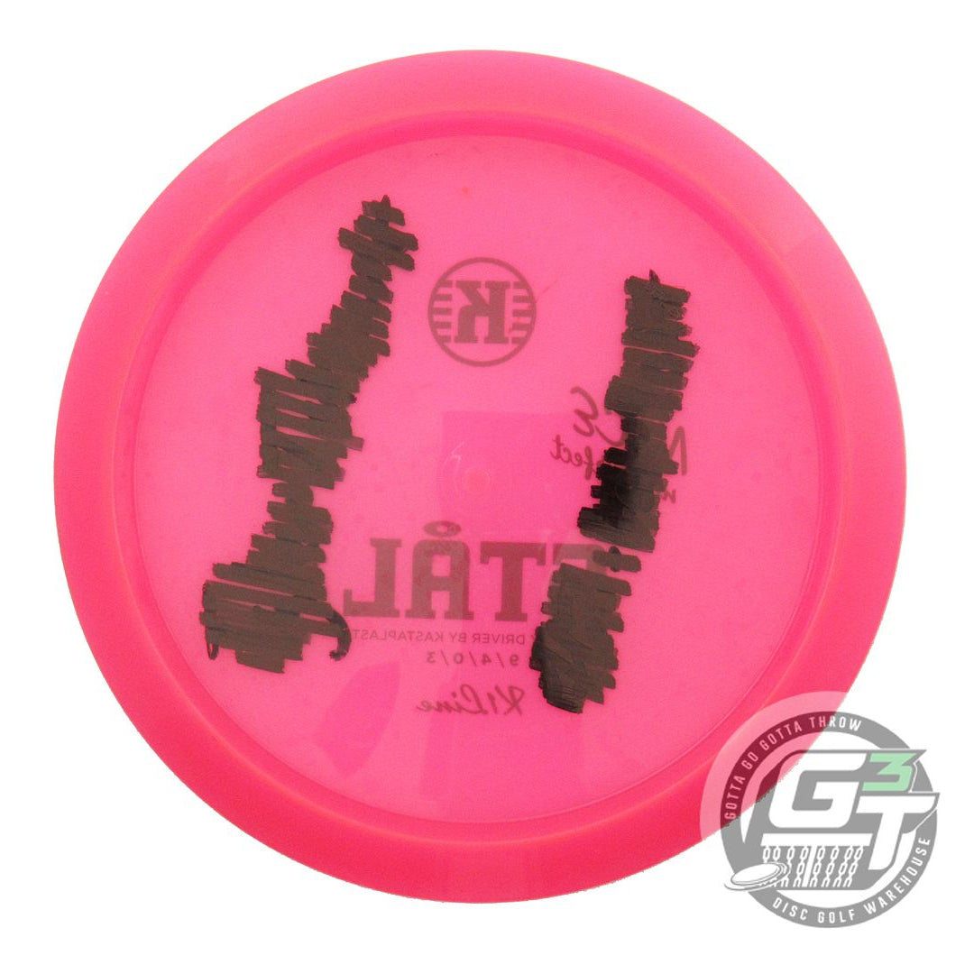 USED Kastaplast X-OUT K1 Stal 173g Pink Fairway Driver Golf Disc